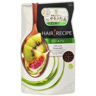 ヘアレシピ　キウイボリューム　シャンプー　詰め替え　330ml　シャンプー　ノンシリコン　P＆G