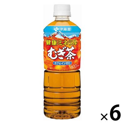 LOHACO - 伊藤園 健康ミネラルむぎ茶 600ml 1セット（6本）【麦茶】