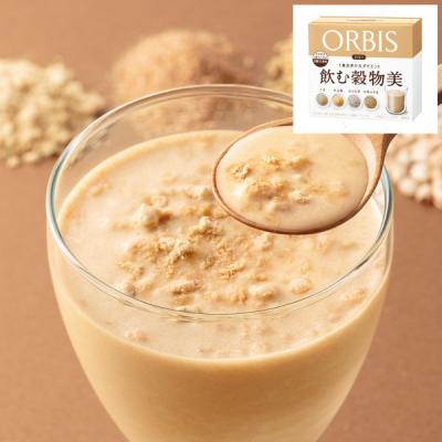 ORBIS（オルビス） 飲む穀物美（こくもつび）（黒糖きなこ味） 7日分 25g×7袋 ダイエットドリンク・スムージー