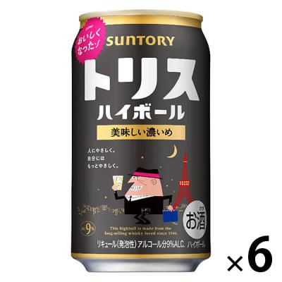 トリスハイボール 350ml 3箱 LOHACO - トリスハイボール＜美味しい濃いめ＞350ml×6本 缶 サントリー