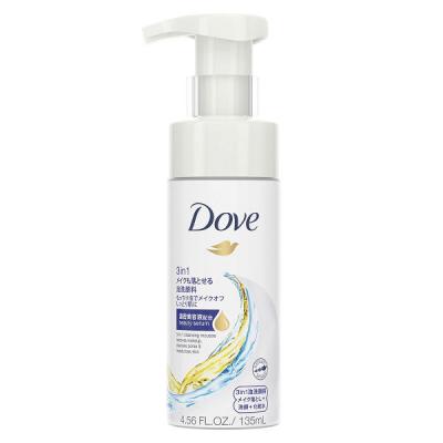 ダヴ(Dove) 3in1 メイクも落とせる洗顔フォーム 泡タイプ クレンジング 135ml