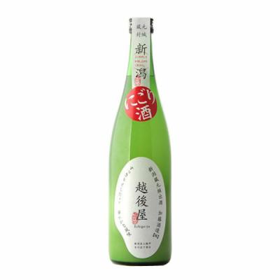 越後屋米型ラベル　にごり  日本酒