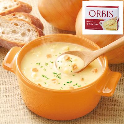 ORBIS（オルビス） プチチャウダー ローストオニオンポタージュ 1箱（7食） 食べるスープ コラーゲン入り