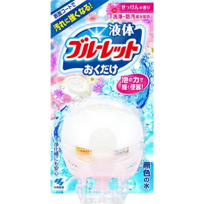 液体ブルーレットおくだけ トイレタンク芳香洗浄剤 本体 せっけんの香り 70ml 小林製薬