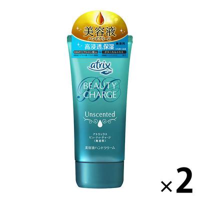 atrix（アトリックス） 美容液ハンドクリーム ビューティーチャージ 無香料 80g 1セット（2個入） 花王