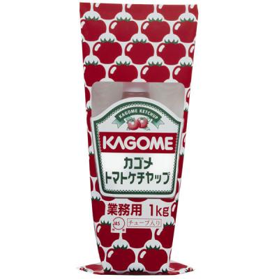 LOHACO - カゴメ 業務用トマトケチャップ 標準 1kg 1本 大容量 特大