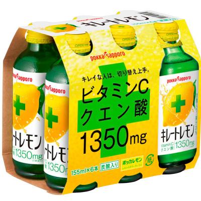 ポッカサッポロ　キレートレモン　1パック（6本入）（イチオシ）