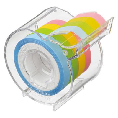 ヤマト メモックロールテープフィルムタイプ 7mm幅 カッター付 RF-7CH-6AN 1個