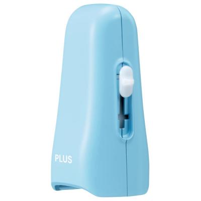 プラス ローラーケシポンスティック シャーベットブルー 水色 個人情報保護スタンプ 39147