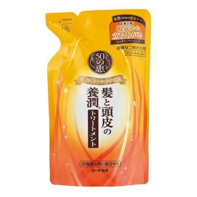 50の恵 髪と頭皮の養潤トリートメント 詰替 330mL ロート製薬