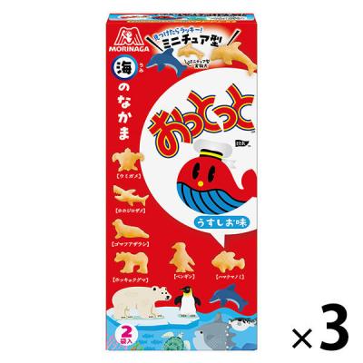 LOHACO - 森永製菓 おっとっと＜うすしお味＞46g 1セット（1箱×3）