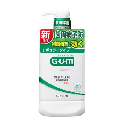 ガム　デンタルリンス ノンアルコールタイプ 960ml 8本 未使用 GUM LOHACO - GUM(ガム)デンタルリンス 960ml 薬用 液体ハミガキ