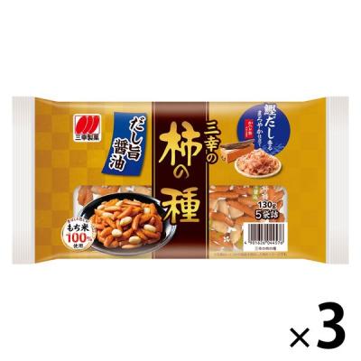 LOHACO - 三幸製菓 三幸の柿の種 3個