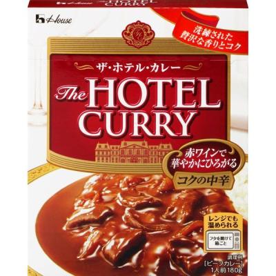 ハウス食品　ザ・ホテル・カレー　コクの中辛　1セット（3食入）
