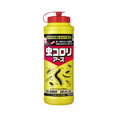 カメムシ駆除 害虫 駆除剤 虫コロリアース 粉剤 550g 1個 殺虫剤 害虫駆除剤 対策 寄せ付けない 退治 屋外 大容量 カメムシよけ アース製薬