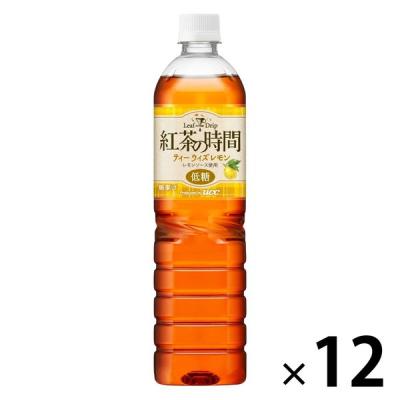 UCC上島珈琲 紅茶の時間 ティーウィズレモン 低糖 900ml 1箱（12本入）