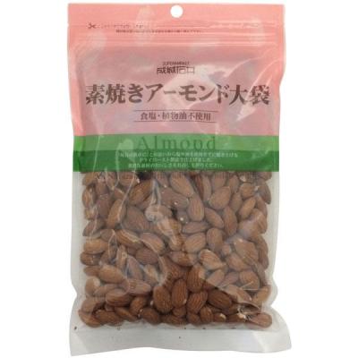 〈成城石井オリジナル〉食塩・植物油不使用　素焼きアーモンド（大袋）1袋　ナッツ　おつまみ