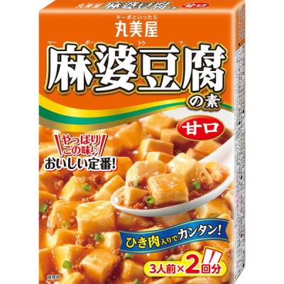 丸美屋 麻婆豆腐の素 甘口 162g 1個