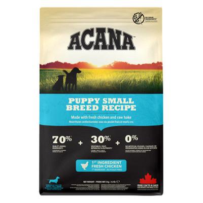 アカナ 総合栄養食 パピー スモール ブリード レシピ 小型犬子犬用 小粒 2kg 1袋 トランペッツ ACANA ドッグフード