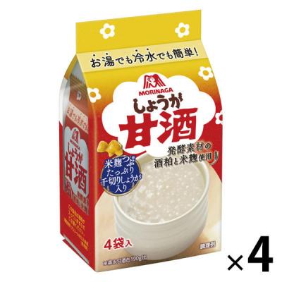 森永 甘酒しょうが 1セット（16袋：4袋入×4パック）