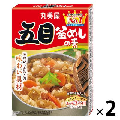 丸美屋 五目釜めしの素 147g 1セット（2箱入）