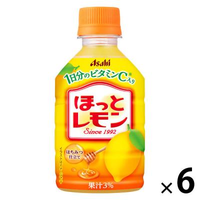 アサヒ飲料 「ほっとレモン」 280ml 1セット（6本）