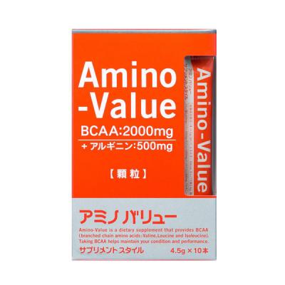 アミノバリュー サプリメントスタイル グレープフルーツ風味 1箱（10本入） 大塚製薬 顆粒スティック BCAA アルギニン