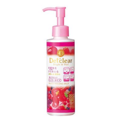 DETクリア ブライト＆ピール ピーリングジェリー ミックスベリーの香り 180mL 明色化粧品