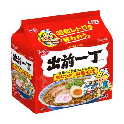 戦前戦中　明治　大正　麺粉袋　ビンテージ粉袋 LOHACO - 日清食品 出前一丁 5食パック [昔なつかし中華そば