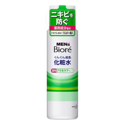 メンズビオレ 浸透化粧水 薬用アクネケアタイプ 180ml 花王
