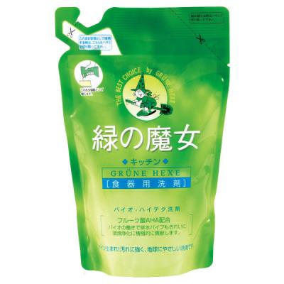 緑の魔女 キッチン洗剤 詰替スタンドパウチ360ml