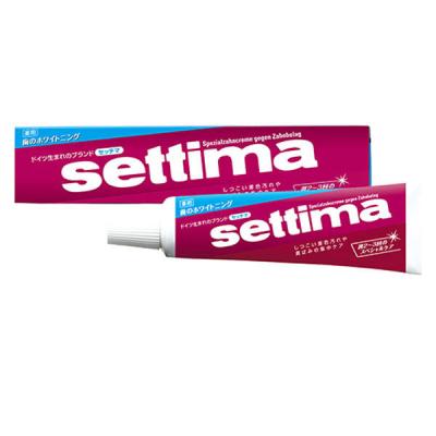 歯磨き粉 ホワイトニング セッチマ はみがき スペシャル 40g サンスター settima フッ素 ミニ トラベル 携帯用