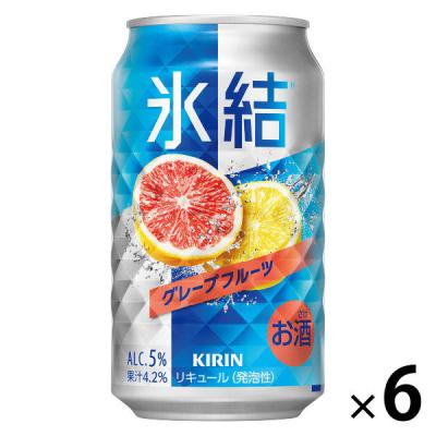 LOHACO - チューハイ 酎ハイ サワー 氷結 ＜グレープフルーツ＞ 350ml×6本