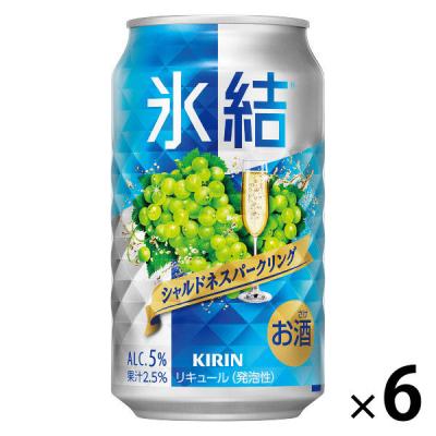 LOHACO - チューハイ 氷結 シャルドネスパーク 350ml×6本 缶チューハイ