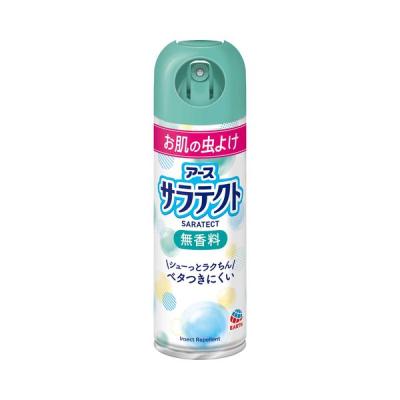 蚊 トコジラミ マダニ サラテクト 無香料 200mL 1本 虫除けスプレー お肌の虫よけ アウトドア 携帯用 アース製薬