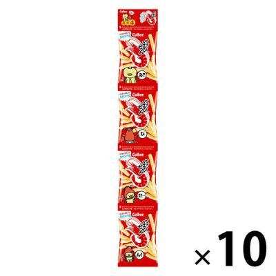 小袋 小分け お配り菓子 カルビー　かっぱえびせんミニ　4連袋　1セット（1個×10）