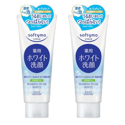 ソフティモ 薬用洗顔フォーム ホワイト 150g×2個　濃密泡 美白 ビタミン