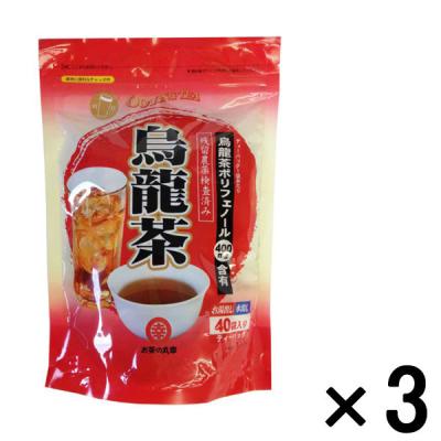 【アウトレット】お茶の丸幸 烏龍茶ティーバッグ  1セット（120包：40包×3袋）　ウーロン茶　ティーバッグ　茶葉　