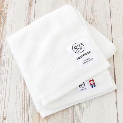 今治タオル フェイスタオル ロハコ限定 LOHACO lifestyle towel ホワイト（白） トイレ用 約34cm×75cm 1枚  オリジナル