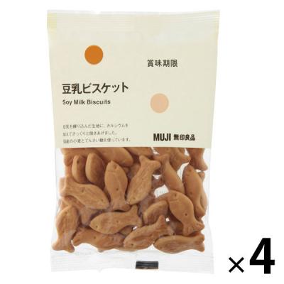 無印良品 豆乳ビスケット 70g 1セット（4袋） 良品計画