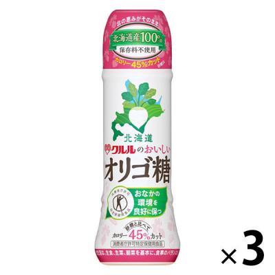 クルルのおいしいオリゴ糖（フラクトオリゴ糖/国産原料） 3本 伊藤忠製糖