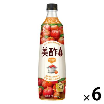 【アウトレット】CJ FOODS JAPAN 美酢 アセロラ 900ml 1セット（6本）