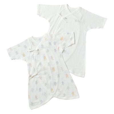 新生児 ぬいぐるみモチーフ コンビ肌着 1セット(2枚) オフホワイト 50サイズ GELATO PIQUE/ジェラート ピケ