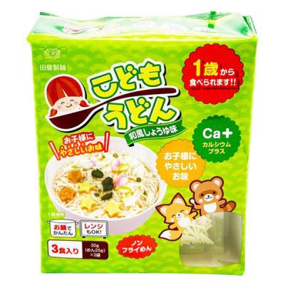こどもうどん　和風しょうゆ味　1袋（90g）　たなびき製麺　1歳以上〜