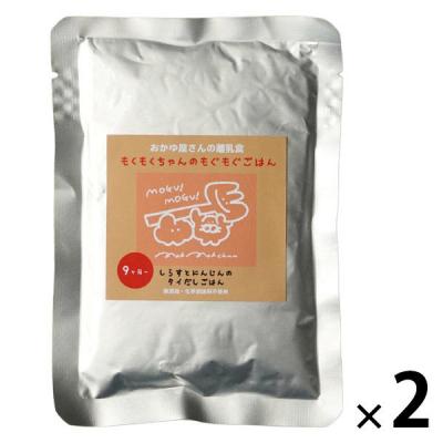 離乳食　しらすとにんじんのタイだしごはん （9カ月頃〜）　1セット（1袋（80g）×2）　　新潟県産コシヒカリ100％　ヒカリ食品