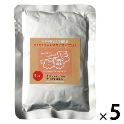 離乳食　しらすとにんじんのタイだしごはん （9カ月頃〜）　1セット（1袋（80g）×5）　　新潟県産コシヒカリ100％　ヒカリ食品