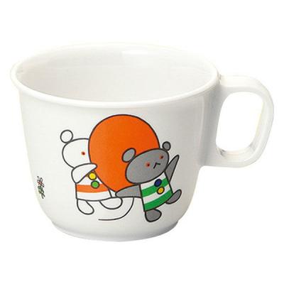 こぐまちゃん 柄付カップ 190ｍL C16KO 1個 メラミン食器 食洗機可 給食 日本製 子ども用 国際化工