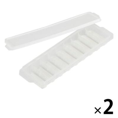 氷が取りやすい製氷皿 蓋付 アイストレー スティック 1セット（2個入） ベストコ
