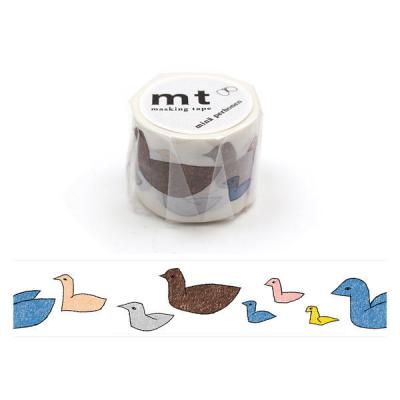 カモ井加工紙 マスキングテープ mt ミナペルホネン follow 鳥 幅35mm MTMINA43