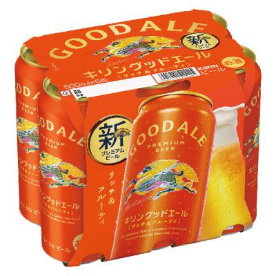 LOHACO - ビール キリンビール グッドエール 500ml 缶 6本
